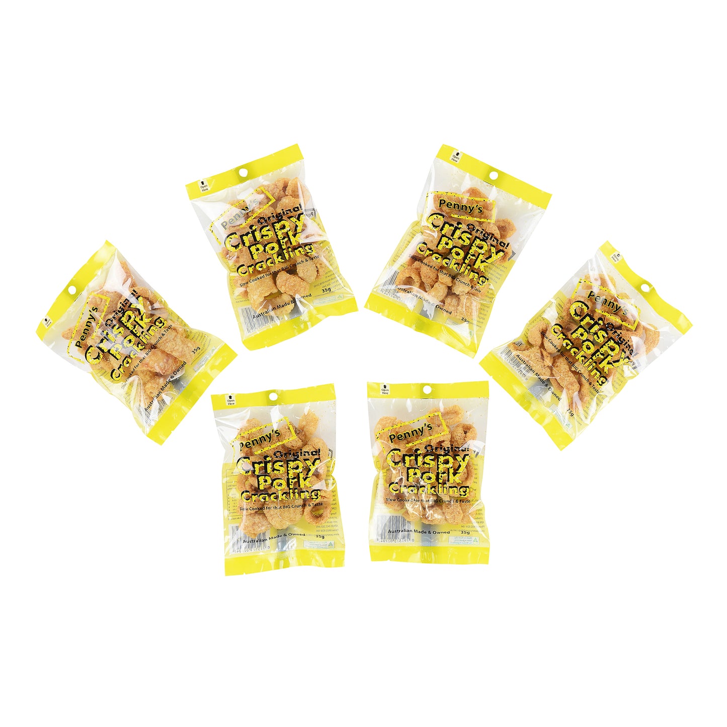 6x Original 35g Bags