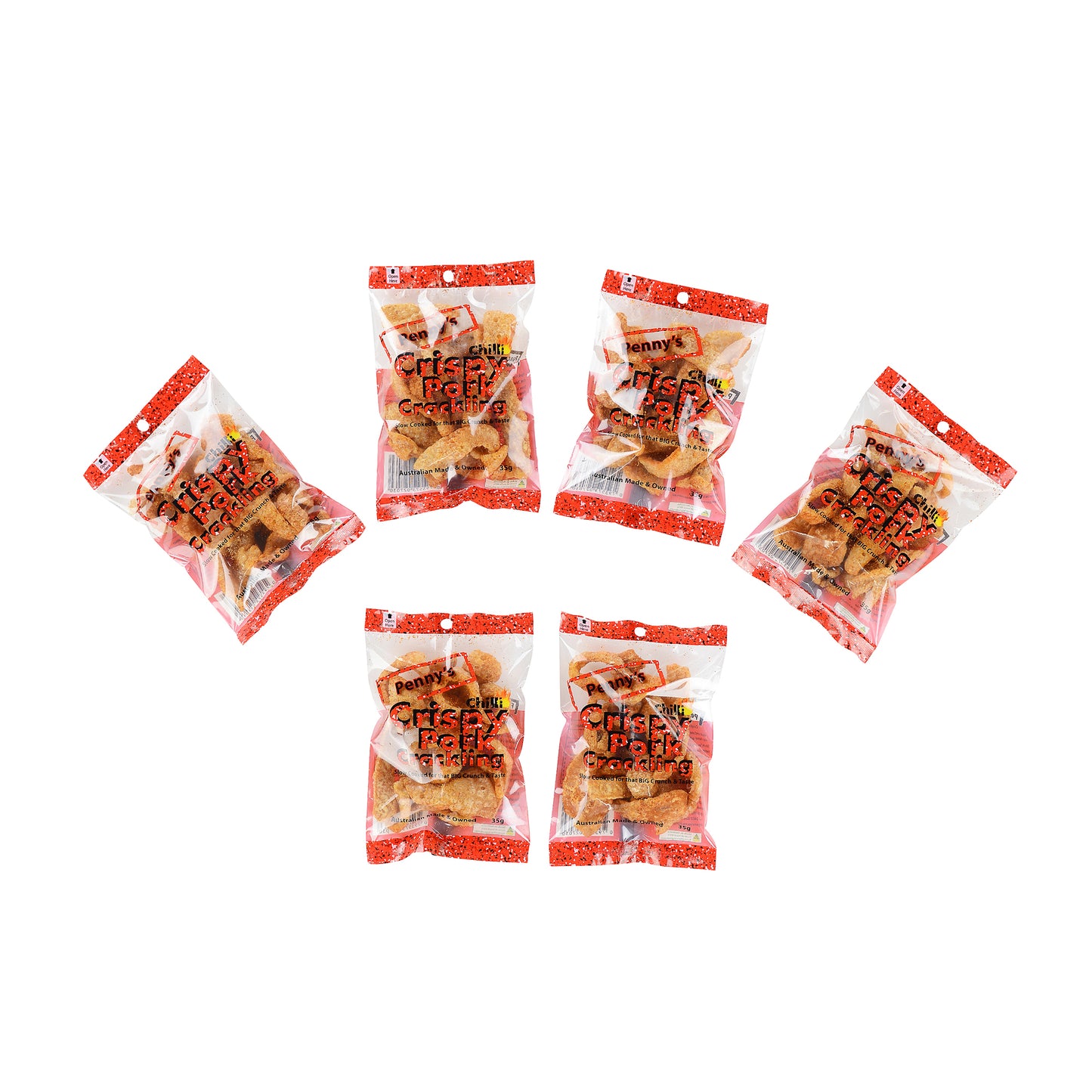 6x Chilli 35g Bags